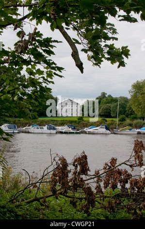 Avis de Marble Hill House Richmond upon Thames, Surrey, UK Banque D'Images