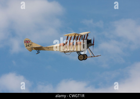 S2c réplique biplan, un avion de reconnaissance de la Première Guerre mondiale construit par de Havilland Banque D'Images