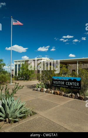 Panther Junction Visitor Center, Big Bend National Park, Texas. Banque D'Images