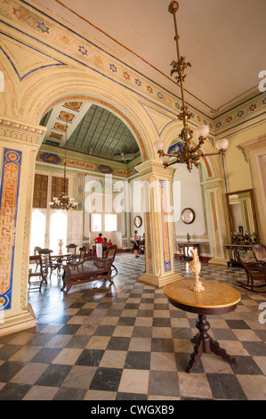 Intérieur de Cantero Palace, Trinidad, Cuba, l'UNESCO World Heritage Site. Banque D'Images