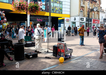 Croydon Town shopping high street surrey uk 2012 Banque D'Images