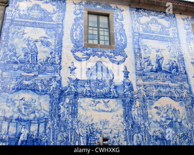 Capela das Almas de Santa Catarina Rua de Santa Catarina Porto Portugal Banque D'Images