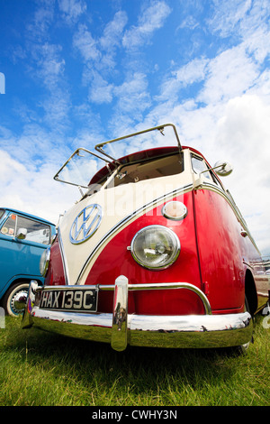 Le camping-car Volkswagen. Banque D'Images