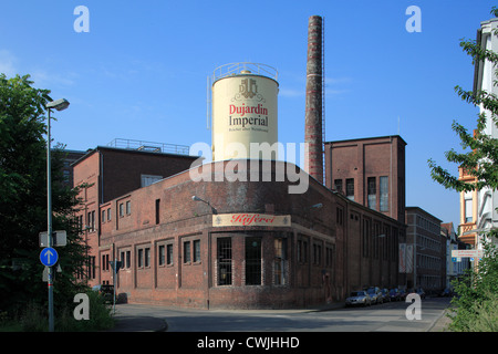 Fabrikgebaeude Branntweinbrennerei der Dujardin Imperial à Krefeld-Uerdingen, Niederrhein, Nordrhein-Westfalen Banque D'Images