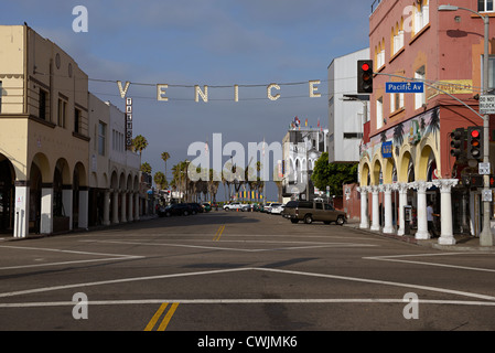 Venice Beach Californie signe Banque D'Images