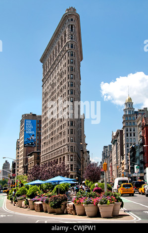 Madison Square Park Manhattan New York District Flatiron Building Banque D'Images