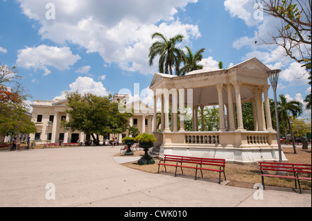 Park (Parque VIdal Vidal) square, Santa Clara, Cuba. Banque D'Images