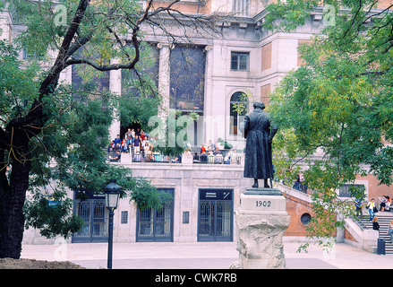 Entrée Goya. Le Musée du Prado, Madrid, Espagne. Banque D'Images