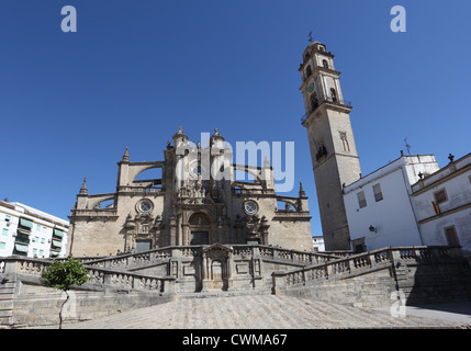 La Cathédrale de San Salvador à Jerez de la Frontera, Andalousie Espagne Banque D'Images