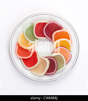 gelées aux fruits Banque D'Images