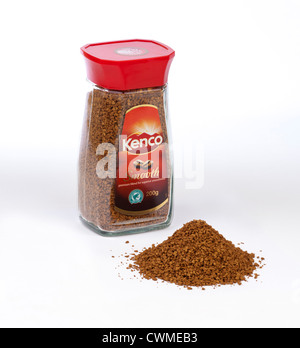 Kenco pot de café instantané, une marque appartenant à la société Kraft Foods Banque D'Images