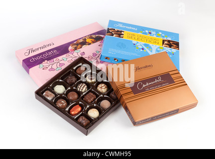 Chocolats Thorntons Banque D'Images