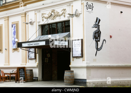 Hillhead Bookclub bar, Vinicombe Street, dans l'extrémité ouest de Glasgow, Écosse, Royaume-Uni Banque D'Images