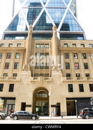 Hearst Tower, 300, 57e Rue Ouest, NYC Banque D'Images