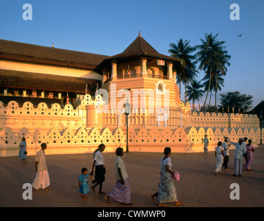 Sri Lanka Kandy Temple de la dent Banque D'Images