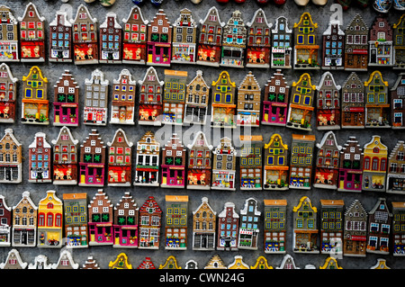 Canal House Fridge Magnet magnets maisons de vacances babiole souvenir d'amsterdam Banque D'Images