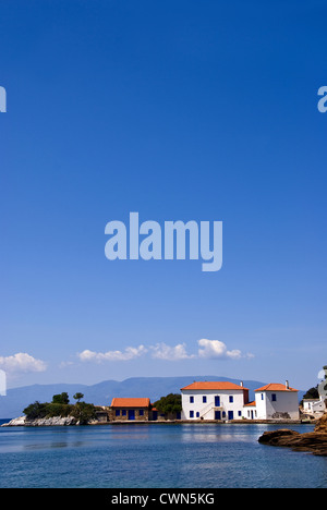 Anse d'Tzasteni, Pelion Pininsula, Thessalie, Grèce Banque D'Images