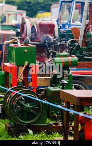 Collection de vintage moteurs fixes à un juste Banque D'Images