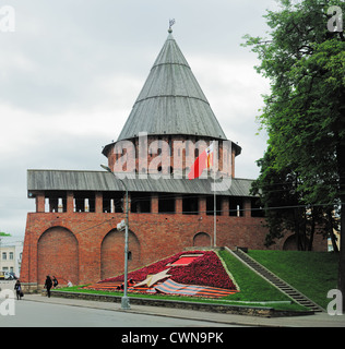 Ancienne forteresse (Kremlin) à Smolensk, en Russie. Banque D'Images