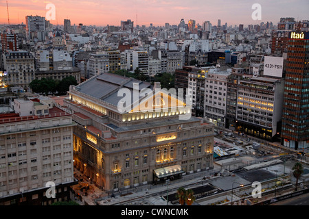 Teatro Colon, Buenos Aires, Argentine. Banque D'Images