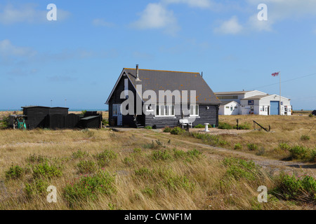 Penny Cottage, Dungeness, Kent, Angleterre, RU, FR Banque D'Images