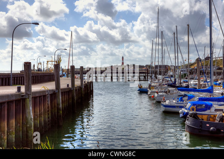 Port, Hornum, Sylt, Allemagne Banque D'Images