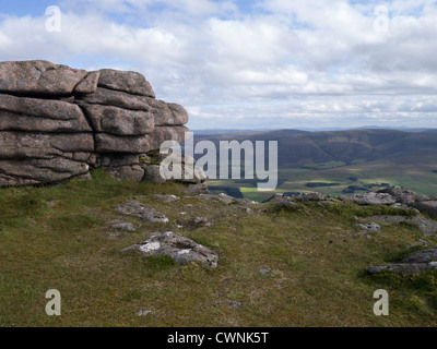 Ben Rinnes est une montagne dans la région de Moray, dans le nord de l'Ecosse. Il a des vues incroyables de son sommet. Banque D'Images