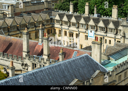 Braesnose College. L'Université d'Oxford, Angleterre Banque D'Images