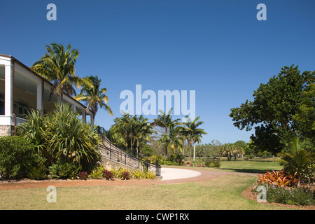 Centre de visiteurs Fairchild Tropical Botanic Garden CORAL GABLES FLORIDA USA Banque D'Images