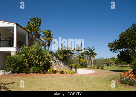 Centre de visiteurs Fairchild Tropical Botanic Garden CORAL GABLES FLORIDA USA Banque D'Images