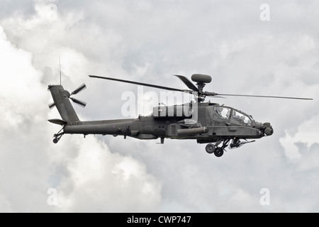 Boeing AH64 Apache Longbow de l'armée britannique - Army Air Corps Banque D'Images