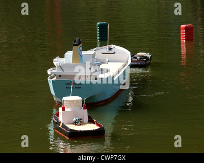 Bateaux télécommandés, UK Banque D'Images