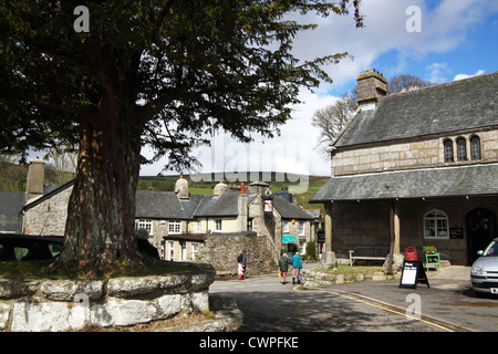 Church House, Widecombe-dans-la-lande, Devon, UK. Banque D'Images