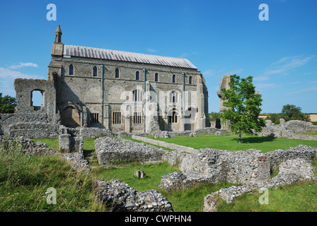 Prieuré Binham, Norfolk, Angleterre. Banque D'Images