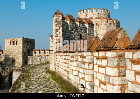 La Turquie, Istanbul, Yedikule, die 'Burg der Sieben Türme Banque D'Images