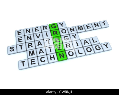 Concept vert Banque D'Images