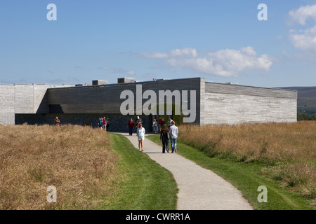 Du centre des visiteurs à Culloden Moor bataille highlands Ecosse Banque D'Images