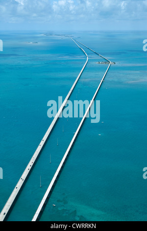 SEVEN MILE BRIDGE MONROE COUNTY FLORIDA USA Banque D'Images