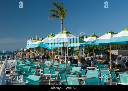 Barre EXTÉRIEURE WESTIN HOTEL MALLORY SQUARE OLD TOWN DISTRICT HISTORIQUE DE KEY WEST EN FLORIDE USA Banque D'Images