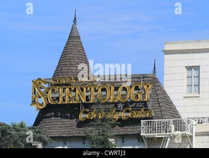 Hollywood l'Église de scientologie Celebrity Centre. Banque D'Images