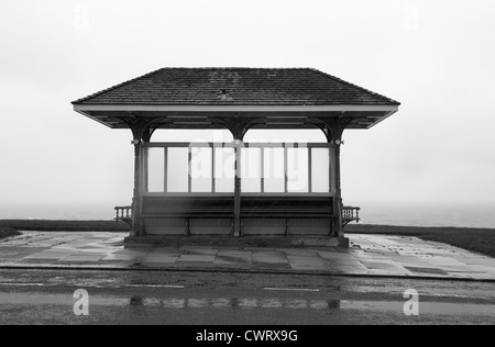 Un jour de pluie dans la région de Whitby, North Yorkshire. Banque D'Images