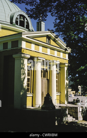 Portique du 19e siècle dans l'Église Orthodoxe Turku Turku, Finlande Banque D'Images