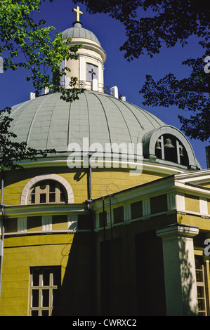 Coupole de l'Église orthodoxe en Turku Turku, Finlande Banque D'Images