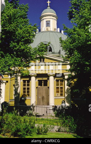 19e siècle Eglise Orthodoxe Turku conçu par l'architecte C. L. Engel, Turku, Finlande Banque D'Images