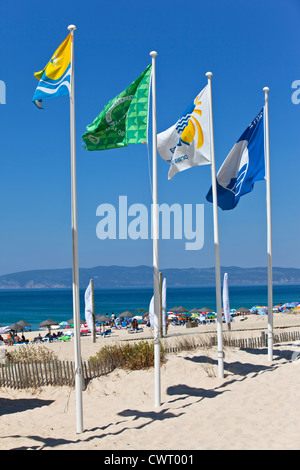 La plage de comporta, Alentejo, Portugal Banque D'Images