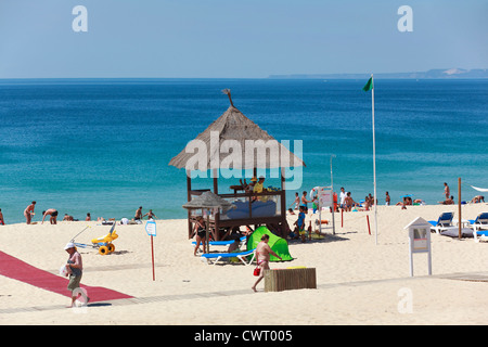 La plage de comporta, Alentejo, Portugal Banque D'Images