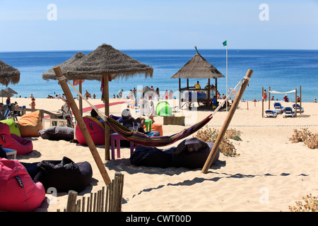 La plage de comporta, Alentejo, Portugal Banque D'Images