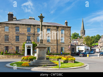 Le Rutland Arms Hotel en centre-ville de Bakewell Derbyshire Peak District national park England UK GO Europe Banque D'Images