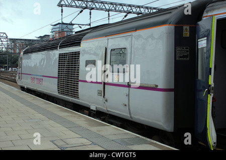 Classe 43, 43300 à la gare de Leeds. Banque D'Images