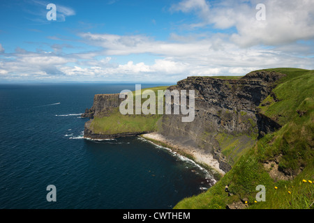 Falaises De Mohar, Comté De Clare, République D'Irlande. Banque D'Images